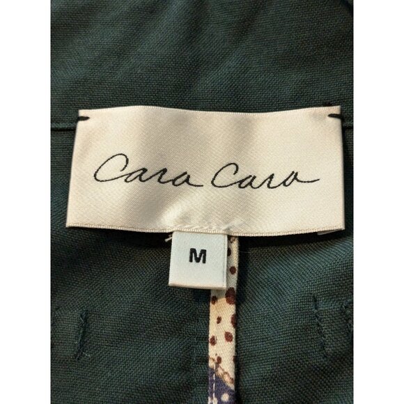 Cara Cara Forest Green Oversized Jacket Size M NWOT - Picture 5 of 8